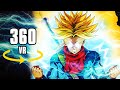 360° VIDEO | Super Saiyan RAGE Future Trunks Transformation
