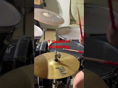 1 Day Of Drumming Vs 10 Years Of Drumming! Shorts Drummer