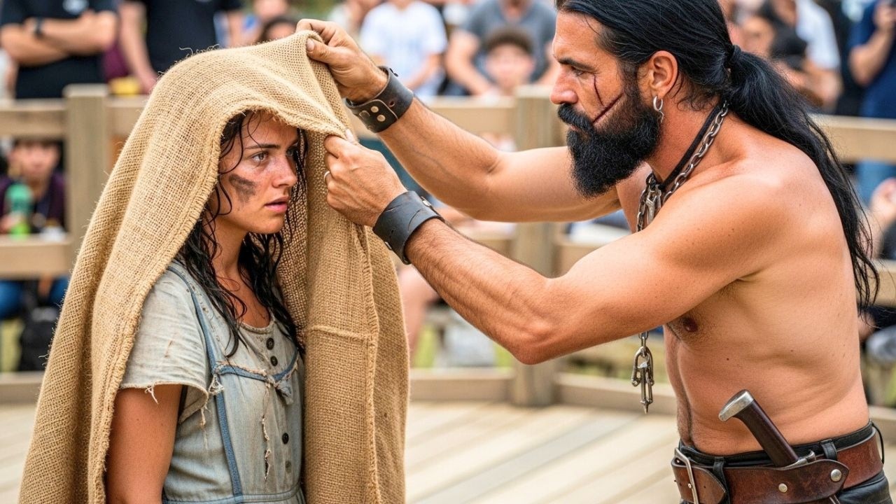 Humiliated Before the Crowd—Until He Shouted, “Touch Her and Answer to Me!”