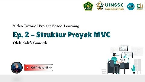 Membuat Aplikasi Perpustakaan dengan Pola MVC - Ep. 2 - Konsep MVC & Struktur Proyek MVC