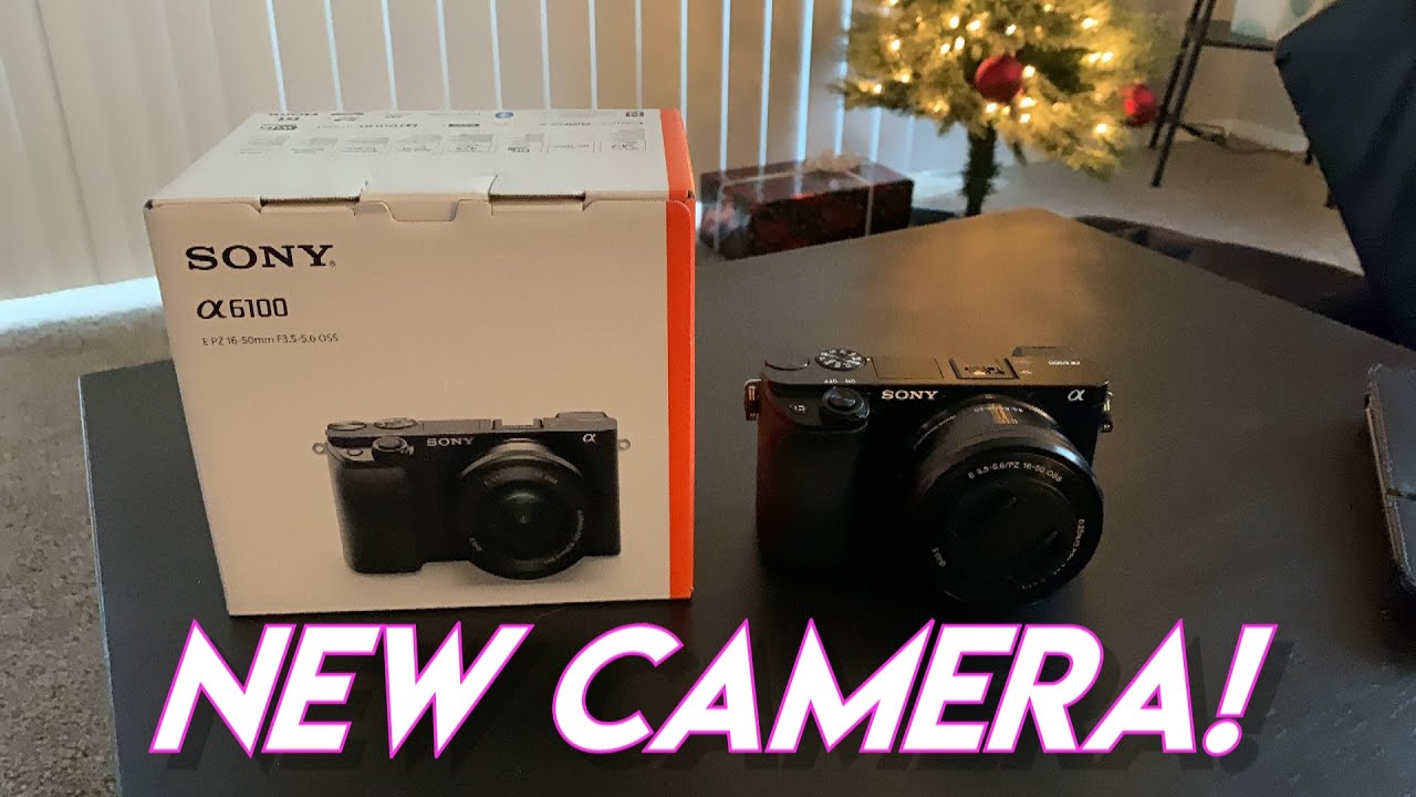 A NEW 4K VLOGGING CAMERA Sony a6100 Unboxing YouTube