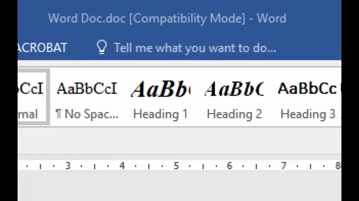 Word and Excel How to Disable Compatibility Mode