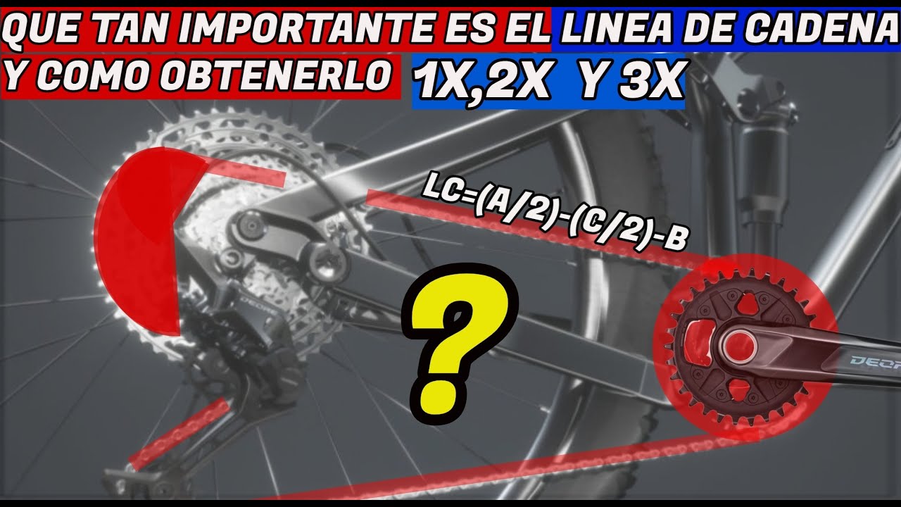 LINEA DE CADENA TRANSMISIONES 1X 2X Y 3X ,POR QUE ES IMPORTANTE? YouTube LINEA DE CADENA TRANSMISIONES 1X 2X Y 3X ,POR QUE ES IMPORTANTE? YouTube