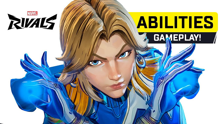 MARVEL RIVALS INVISIBLE WOMAN ABILITIES FULLY EXPLAINED!