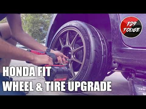 Honda Fit Wheel Install | Honda Fit Series