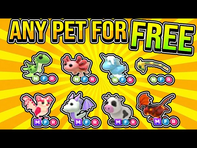 HOW TO GET FREE PETS IN ADOPT ME HACK! Free Unlimited Legendary