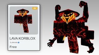 HURRY! GET 25 FREE LIMITED ITEMS & FREE FAKE KORBLOX ON ROBLOX 2024