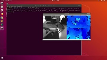 intel RealSence T265 on Ubuntu 18.04 Python3 Stereo Example