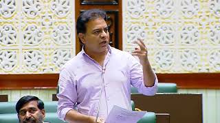 Former Minister, MLA KTR speech on Caste Enumeration in Telangana Assembly   BRS Party