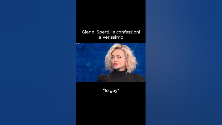 Gianni Sperti, le confessioni a Verissimo #tvshow24h #verissimo