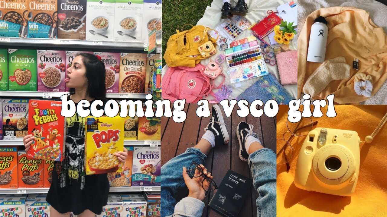 becoming the ultimate VSCO girl - YouTube