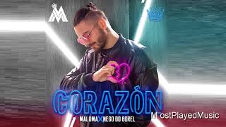 Maluma - Corazón ft. Nego do Borel (Audio)