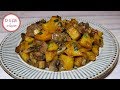 Просто ВКУСНЫЙ УЖИН. Картошка с печенью и грибами.