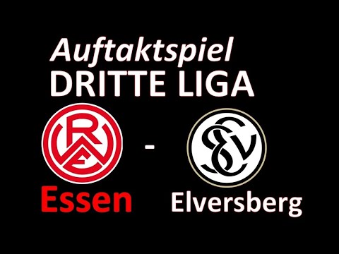 Saisonauftakt Liga 3: ROT-WEISS ESSEN - SV Elversberg 23.07.2022