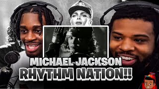 BabantheKidd FIRST TIME reacting to Janet Jackson - Rhythm Nation!! (Official Music Video)