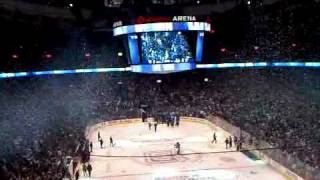 Canucks-  Sharks: Game 5 Crowd Reaction by Ferguson Moving & Storage Ltd | Movers North Vancouver 1,688 views 12 years ago 4 minutes, 23 seconds