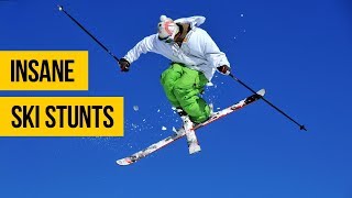 Insane Ski Stunts Extreme Skiing, Freestyle & Freeride Compilation