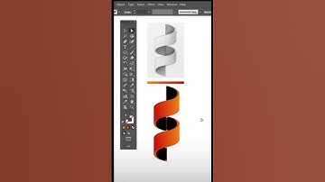 Make 3d Spiral In Illustrator #spiral #proediting #prodesigning #tipsandtricks