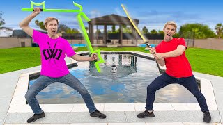 Spy Gadget Training with Chad Wild Clay at TOP SECRET Ninja Safe House!! (Hackers Spotted)