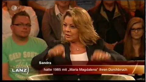 SANDRA - Interview 3.7.2012 (ZDF)