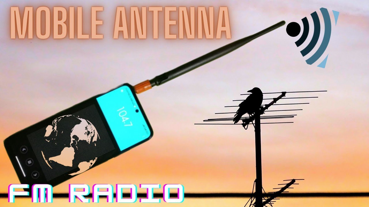 make mobile FM radio antenna diy fm radio mobile make انتن موبایل