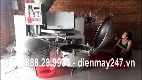 Máy ép dầu lạc công nghiệp liên hoàn Guangxin YZLXQ 130 ở Quảng Nam. LH: 0888.28.9933
