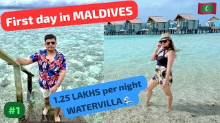 Welcome to MALDIVES !!! || HARD ROCK RESORT WATER VILLA || #maldives #indiantraveller #indian