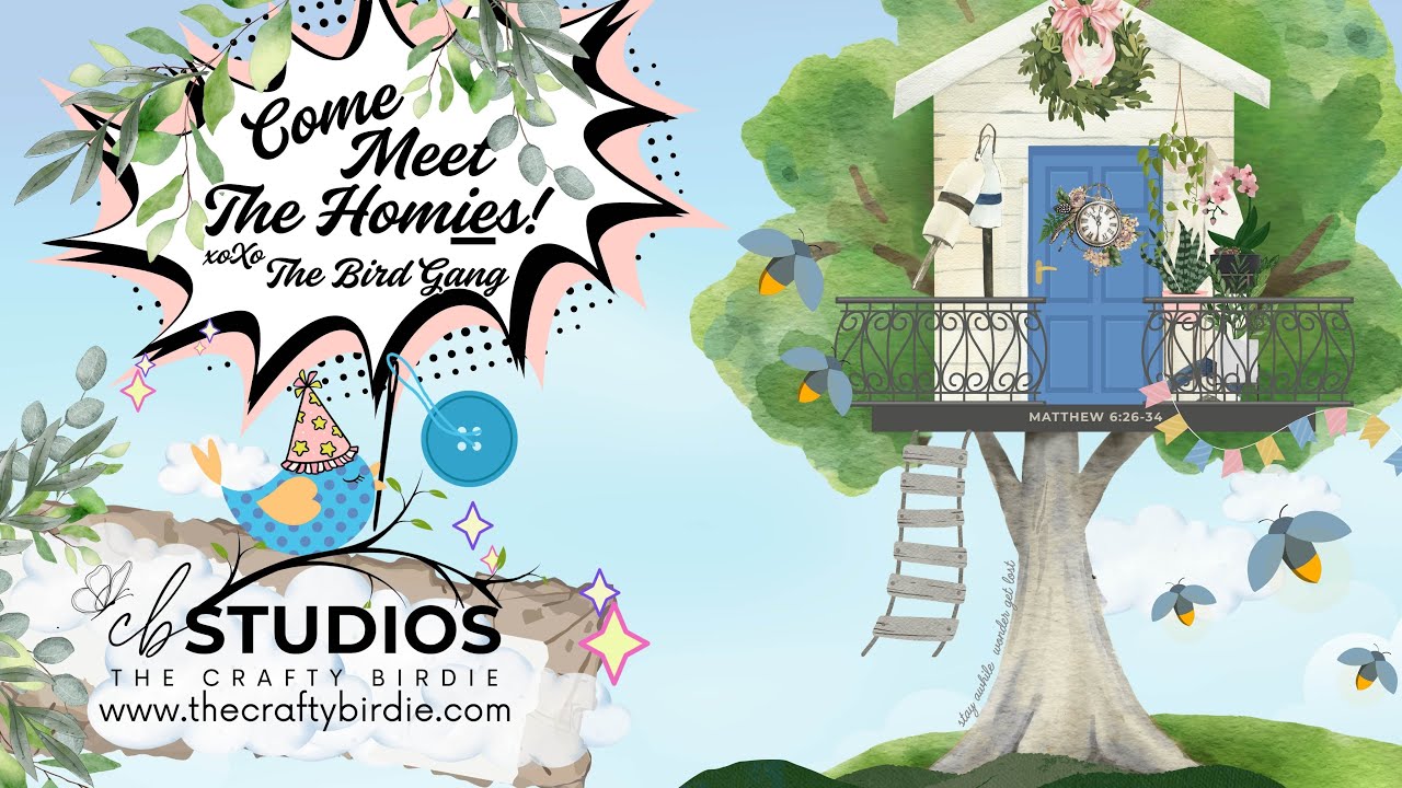 Welcome to The Crafty Birdie | CB Studios - YouTube