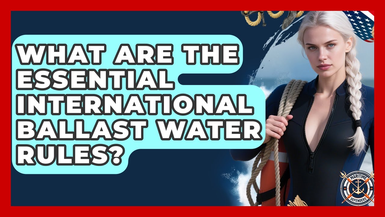 What Are The Essential International Ballast Water Rules? - Maritime Defenders