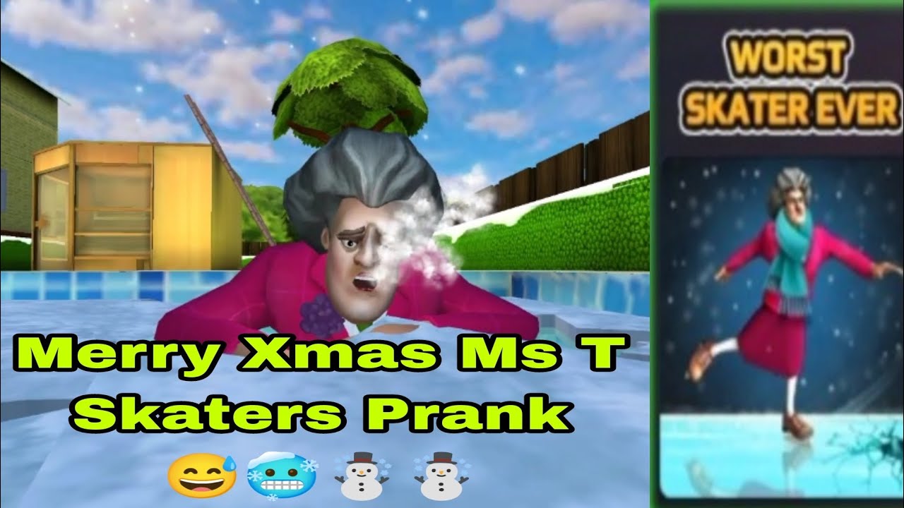 SCARY TEACHER ~ Chapter 3 Worst Skater Ever  for iOs Android Phone 