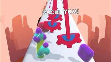 BEST Blob in the WORLD! 😺🌎 - Blob Runner 3D - level #76-77 - High score - All levels