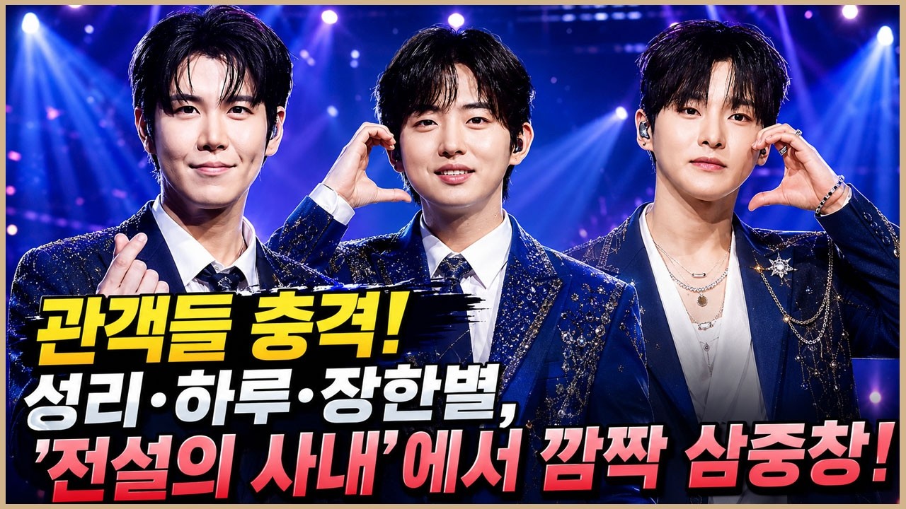 Mira 관객들 충격! 성리·하루·장한별, ‘전설의 사내’에서 깜짝 삼중창! en YouTube Mira 관객들 충격! 성리·하루·장한별, ‘전설의 사내’에서 깜짝 삼중창! en YouTube