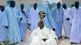 Ousmane Sonko à Khelcom chez Serigne Cheikh Saliou