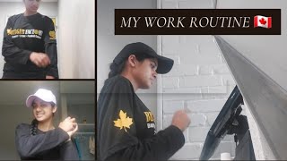 MY WORK ROUTINE 🇨🇦 || DOLLARAMA STORE || GURUDWARA VISIT || CANADA 🇨🇦