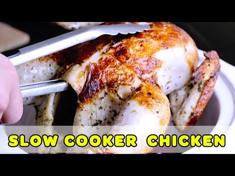 Slow Cooker Whole Chicken - Culinary Hill