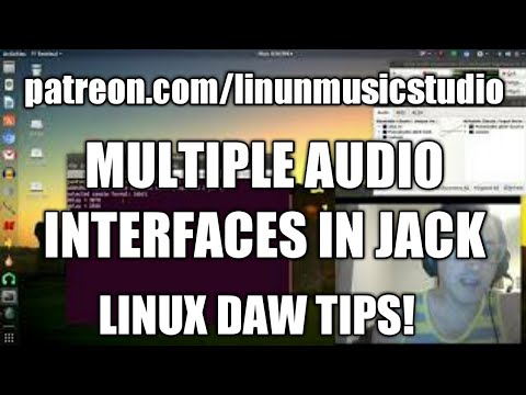 Using Multiple Audio Interfaces With Jack Audio Connection Kit Linux