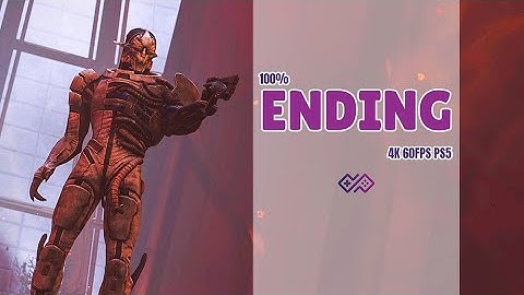 MASS EFFECT LEGENDARY EDITION - 100% Walkthrough No Commentary - Ending [4K 60FPS PS5 HDR]