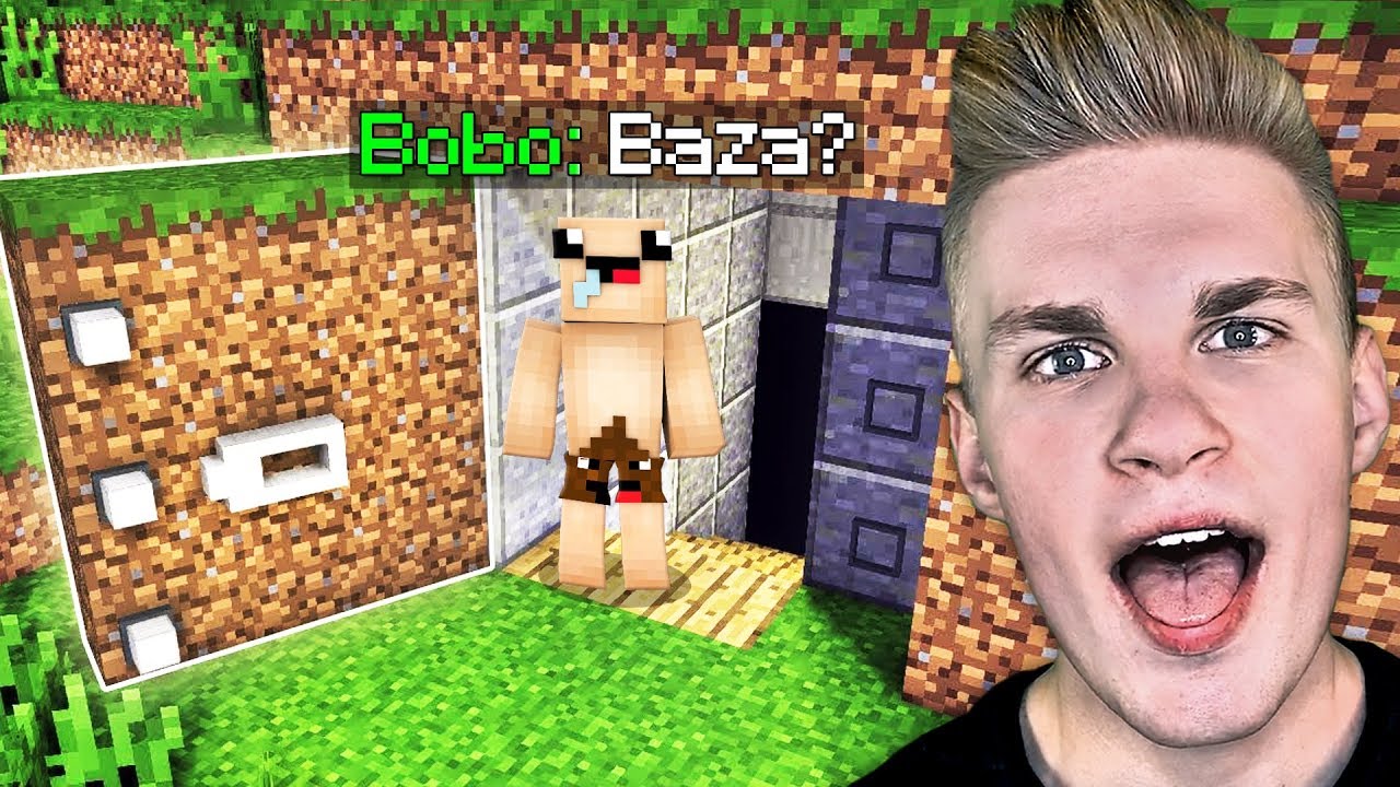 SEKRETNA BAZA BOBO pod MILIONOWICAMI w Minecraft!