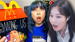 39daph reacts to among us happy meal at 3am | daph reacts