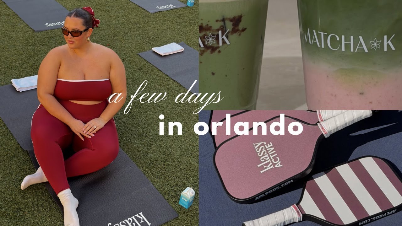 Несколько дней в Орландо: новая спортивная одежда больших размеров, закулисье поездки представите...