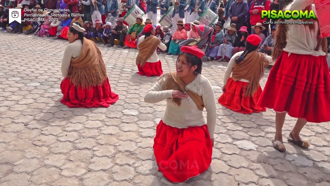 🟢Desfile de Comunidades, Parcialidades, Sectores y Barrios | PISACOMA 2023 | PARTE 05