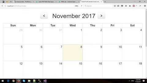 Using FullCalendar in ASP.NET MVC Framework and Entity Framework