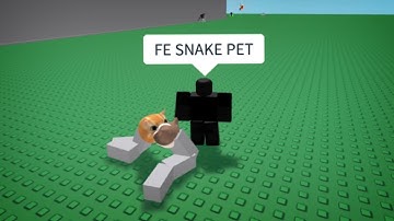 Roblox FE Pet Snake Script | Hydrogen and Fluxus