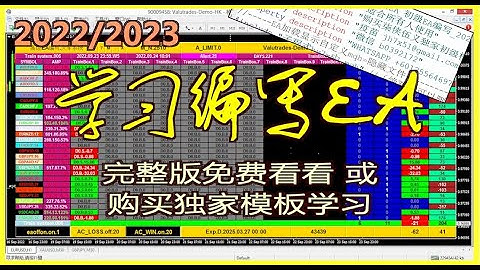 017集.一键交易002..学习编写外汇MT4EA.2022/2023.柒侠伍义.7x51.马来西亚.槟城