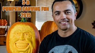 3D Pumpkin Carving Fun For Everyone