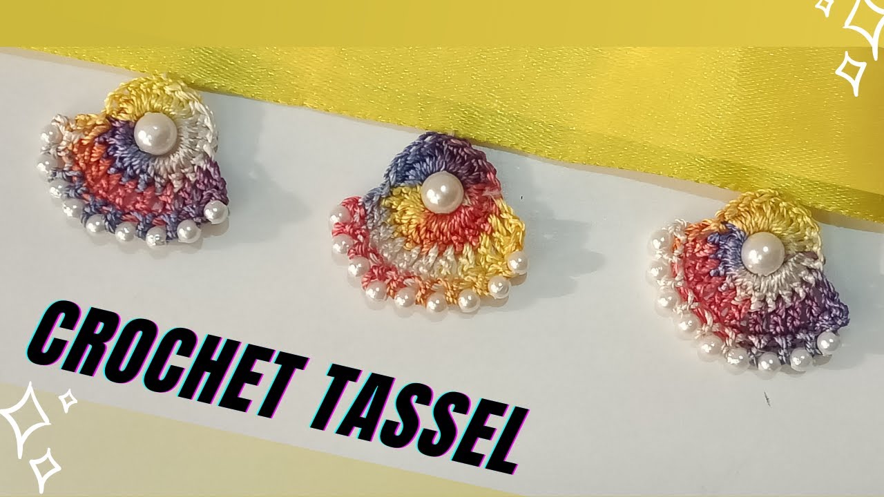 Crochet Tassel Edging Qureshia Latkan Design 281 YouTube