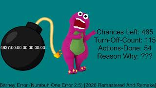 Barney Error (Numbuh One Error 2.5) [2026 Remastered And Remake] {Part 12}