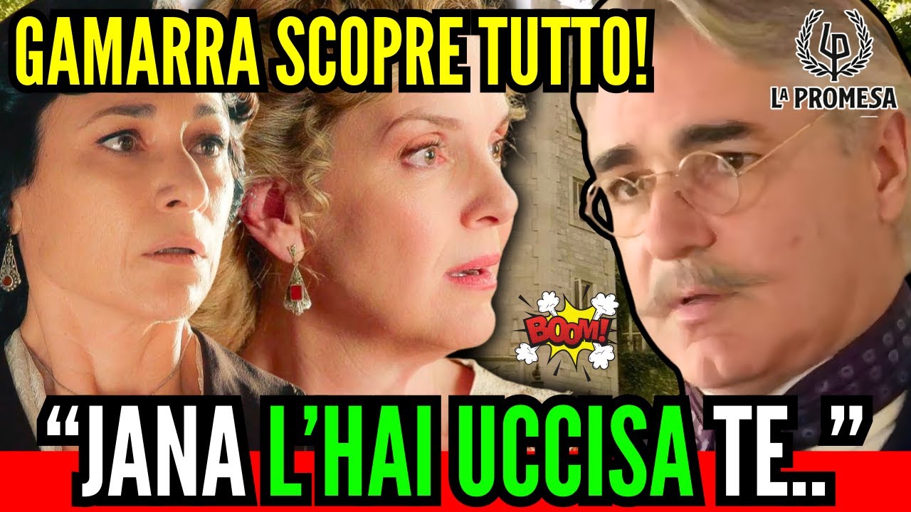 ANTICIPAZIONI SHOCK: LA TERRIFICANTE SCOPERTA DI GAMARRA:" SEI STATA TU.." LA PROMESSA