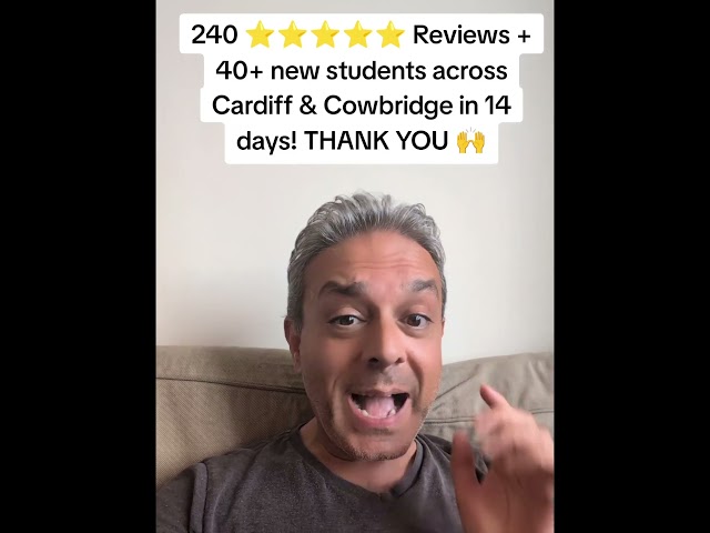 40+ new students in 14 days and we’ve just hit 240 five-star Google reviews! 🥳
A massive THANK YOU to everyone who reco