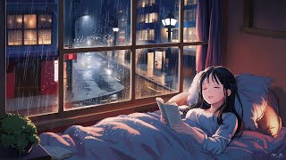 雨音を使ったリラックスできる睡眠音楽考えすぎをやめ、ストレスを軽減し、深い眠りにつく音楽　Relaxing Sleep Music with Rain Sounds